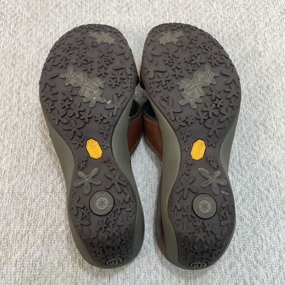 Merrell Womens 9 Air Cushion Slide Sandals Dewberry Brown - Picture 8 of 9